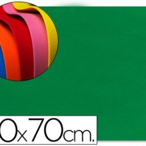 Goma eva liderpapel 50x70cm 60g/m2 espesor 1.5mm VERDE