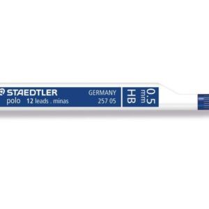 TUBO 12 MINAS STAEDTLER POLO 0'5MM. HB