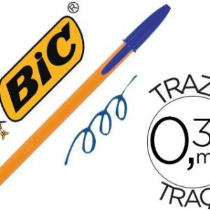 BOLIGRAFO BIC NARANJA AZUL