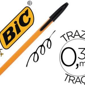 BOLIGRAFO BIC NARANJA NEGRO