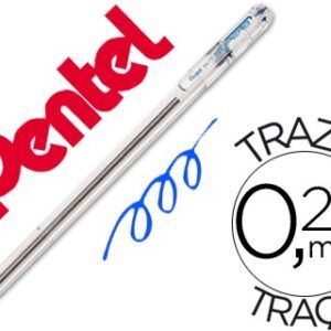 BOLIGRAFO PENTEL SUPER BK77 AZUL