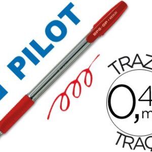 BOLIGRAFO PILOT BPS-GP ROJO