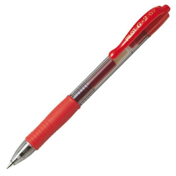 BOLIGRAFO PILOT G-2 ROJO