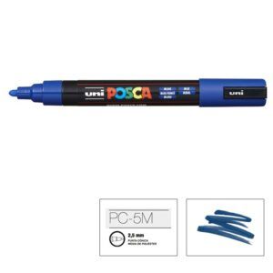 posca pc5m azul