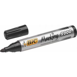 MARCADOR PERMANEN.BIC PUNTA CONICA 1.7 NEGRO