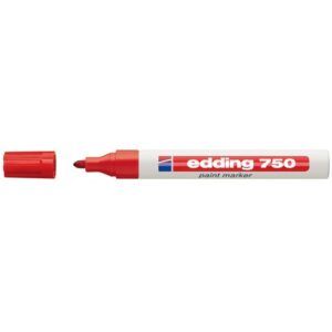 MARCADOR PERMANENTE 2-4 EDDING 750 ROJO