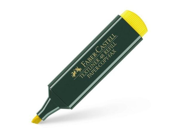 MARCADOR FLUORESCENTE TEXTLINER 48 AMARILLO