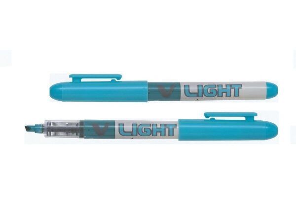 MARCADOR FLUOR 3.3 V LIQUID LIGHT AZUL