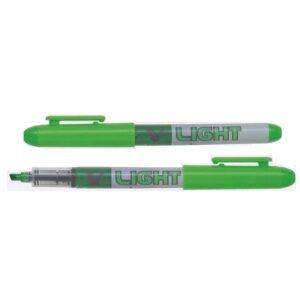 MARCADOR FLUOR 3.3 V LIQUID LIGHT VERDE