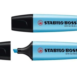 MARCADOR FLUORESCENTE STABILO BOSS AZUL