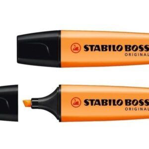 MARCADOR FLUORESCENTE STABILO BOSS NARANJA