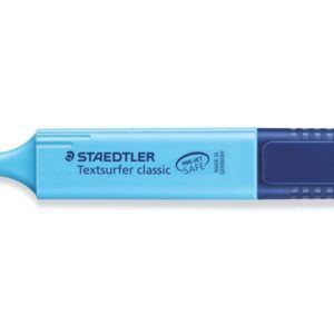 MARCADOR FLUOR TEXTSURFER CLASSIC 364 AZUL