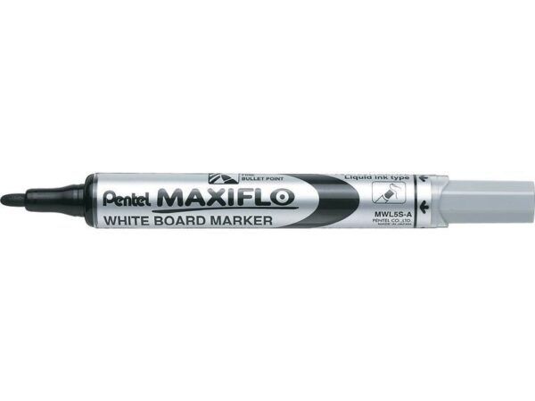 MARCADOR 4.0 PIZARRA MAXIFLO PENTEL NEGRO