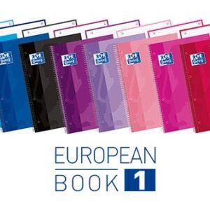 Cuaderno Oxford European Book 1 , colores surtidos