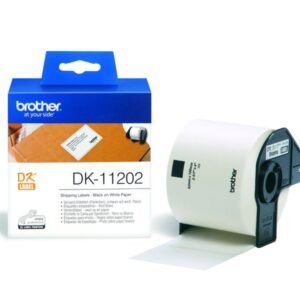 ETIQUETAS BROTHER DE ENVIO 62 mm x 100 mm