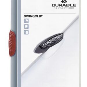 CARPETA SWINGLIP CON PINZA ROJO