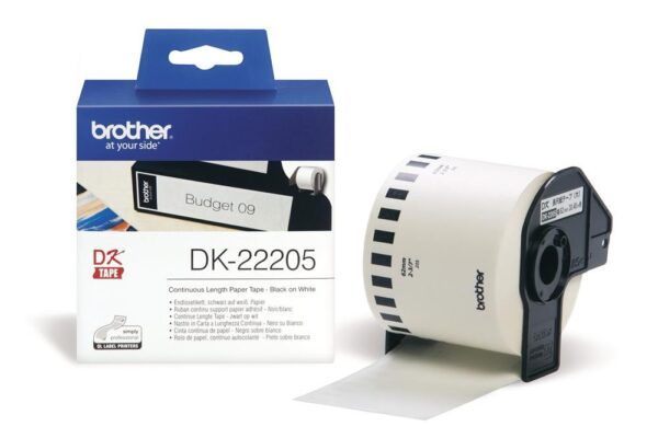 ETIQUETAS BROTHER PAPEL 62 mm x 30 mts