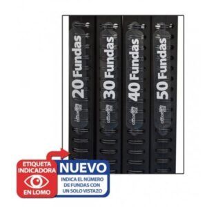 Carpeta 30 Fundas RE-ORGANIZER Negra