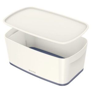 Caja pequeña LEITZ Mybox con tapa. Blanco 52291001