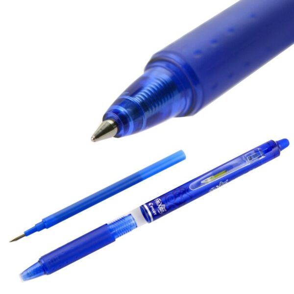 Bolígrafo Pilot de tinta borrable Frixion Clicker azul