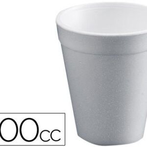 Vaso termico de poliexpan 200cc paquete de 50 unidades