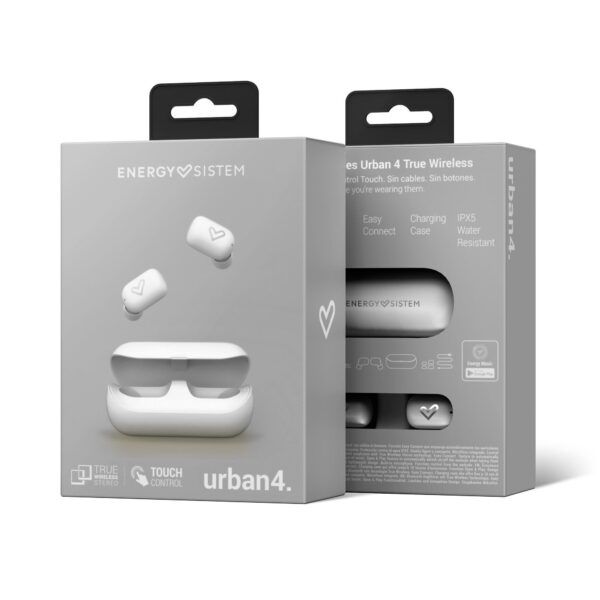 Auricular ENERGY EARPHONES URBAN 4 TRUE WIRELESS SNOW